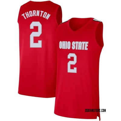 Men's Bruce Thornton Ohio State Buckeyes Limited Retro Basketball Jersey - Scarlet