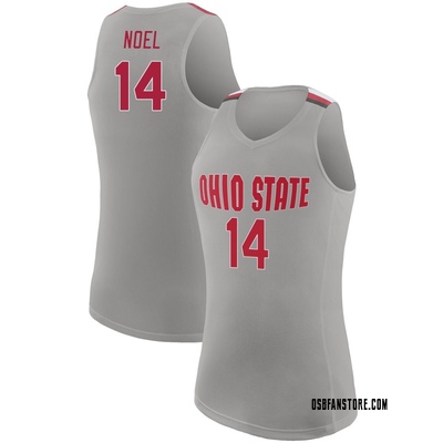 Women's Brandon Noel Ohio State Buckeyes Replica Basketball Jersey - Gray