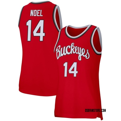 Women's Brandon Noel Ohio State Buckeyes Replica Retro Basketball Jersey - Scarlet