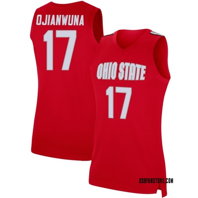 Women's Josh Ojianwuna Ohio State Buckeyes Replica Basketball Jersey - Scarlet