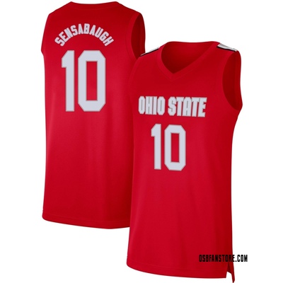 Youth Brice Sensabaugh Ohio State Buckeyes Limited Retro Basketball Jersey - Scarlet