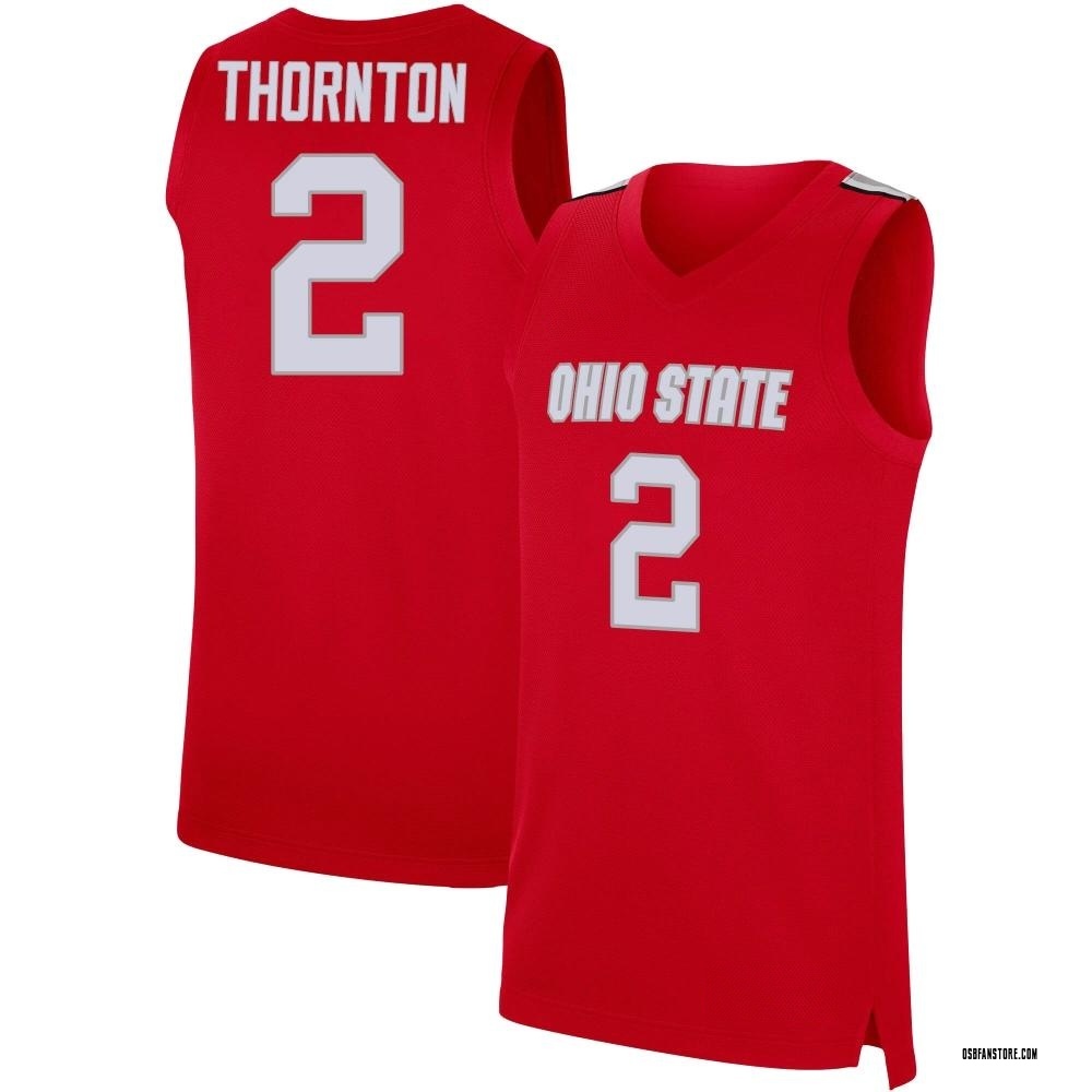 Youth Bruce Thornton Ohio State Buckeyes Replica Basketball Jersey - Scarlet