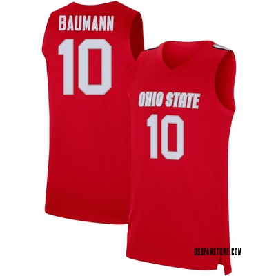Youth Colby Baumann Ohio State Buckeyes Replica Basketball Jersey - Scarlet