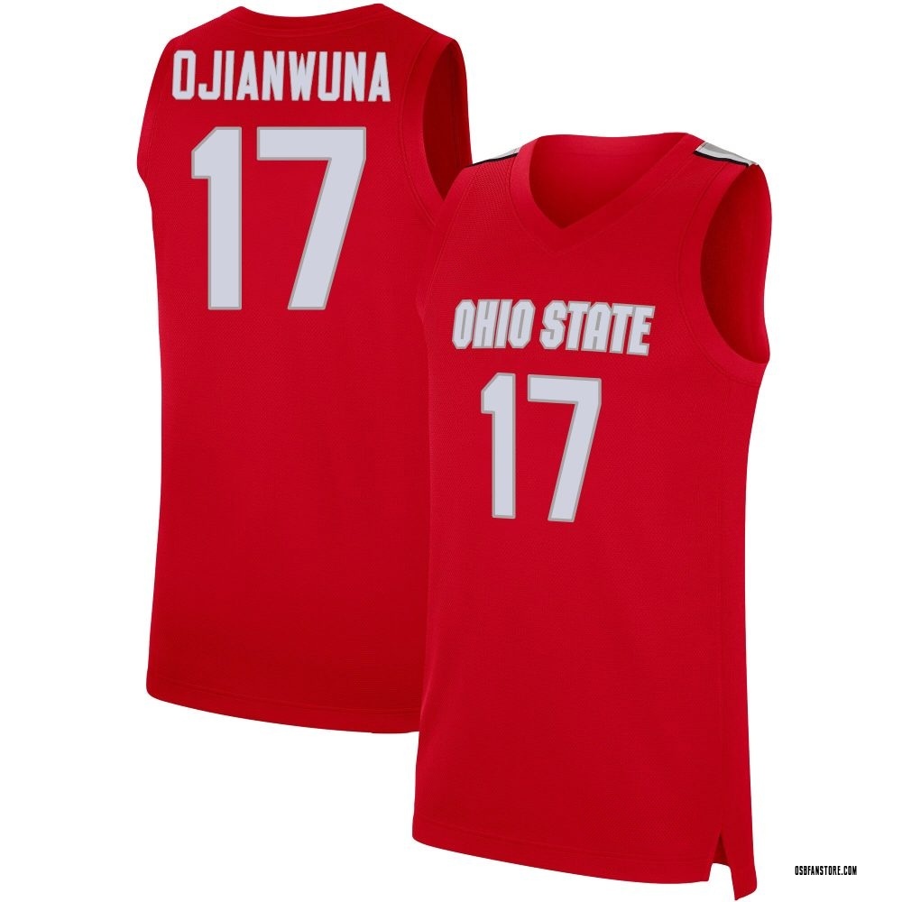 Youth Josh Ojianwuna Ohio State Buckeyes Replica Basketball Jersey - Scarlet