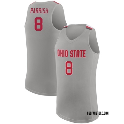 Youth Micah Parrish Ohio State Buckeyes Replica Basketball Jersey - Gray