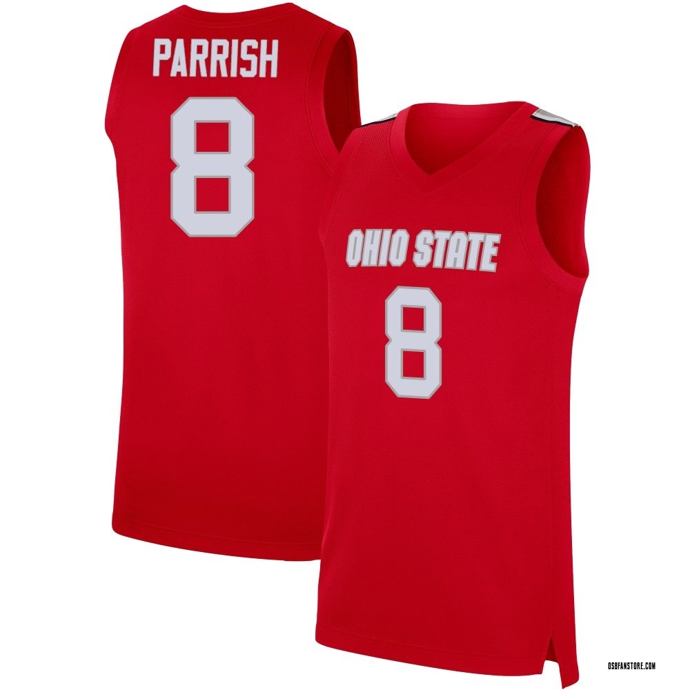 Youth Micah Parrish Ohio State Buckeyes Replica Basketball Jersey - Scarlet