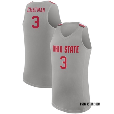 Youth Taison Chatman Ohio State Buckeyes Replica Basketball Jersey - Gray
